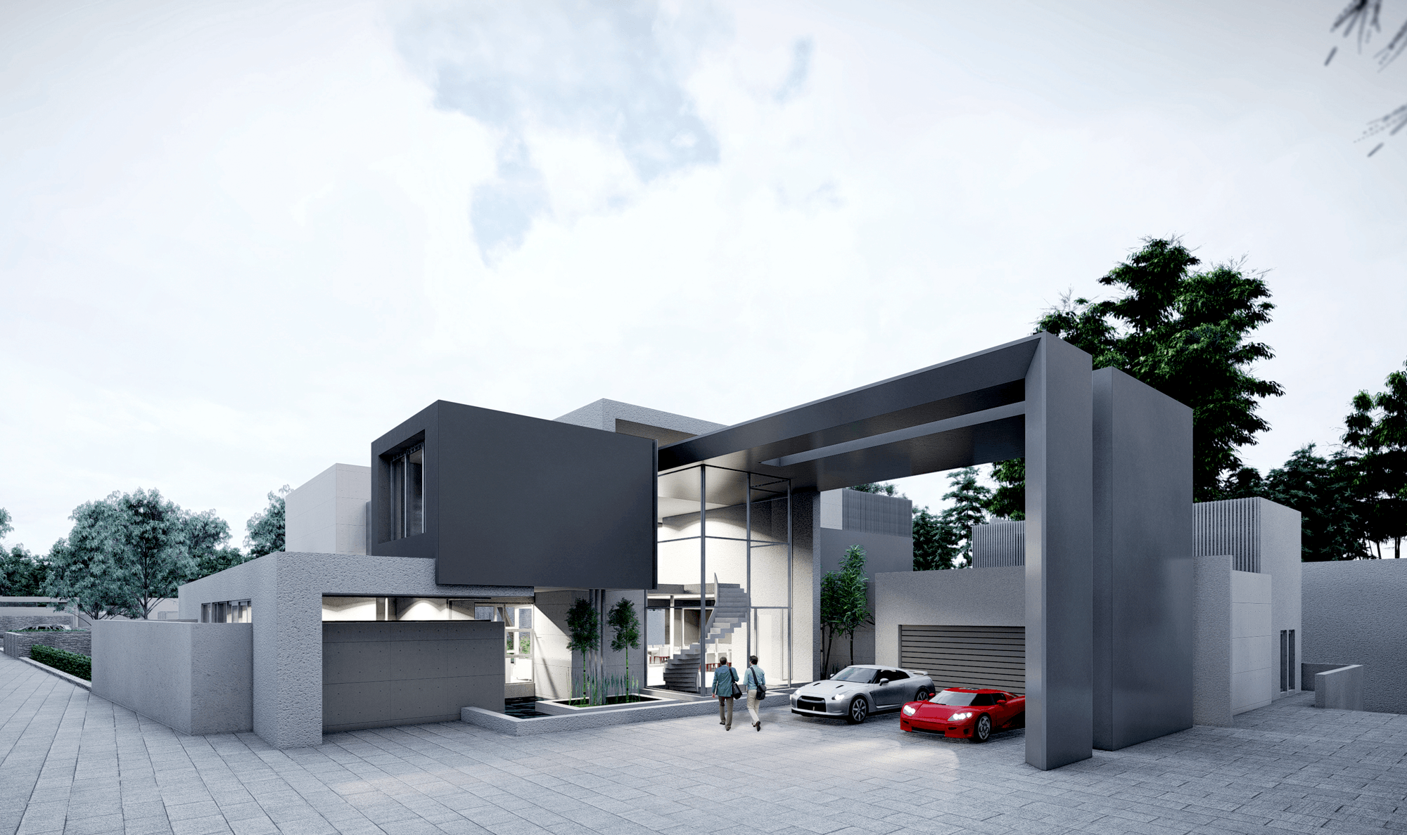 Mbetse Killarney, Entrance Render